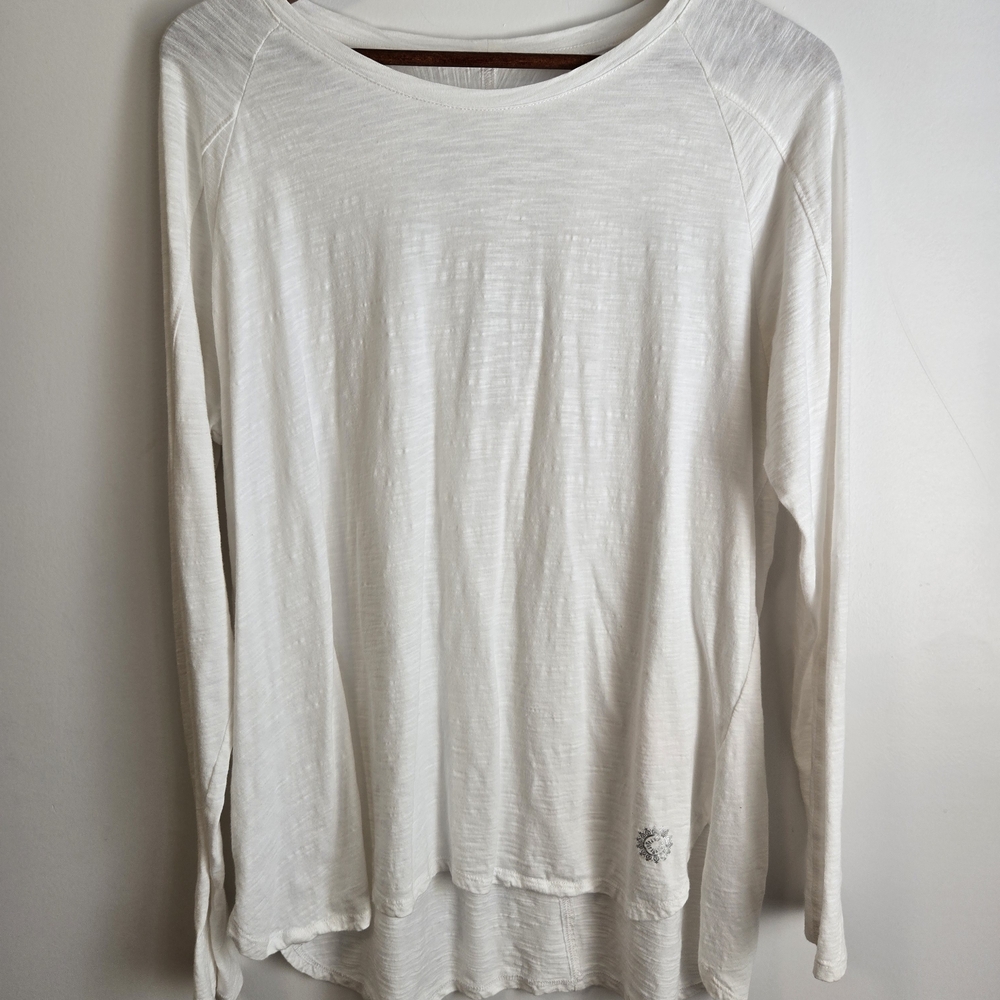 Brisas Long Sleeve White Women's Top